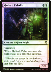 Goliath Paladin\nCommander Legends: Battle for Baldur's Gate\nSingle\nMagic The Gathering