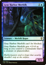 Gray Harbor Merfolk\nCommander Legends: Battle for Baldur's Gate\nSingle\nMagic The Gathering
