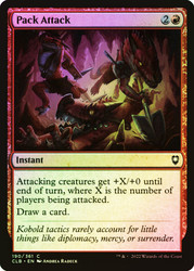 Pack Attack\nCommander Legends: Battle for Baldur's Gate\nSingle\nMagic The Gathering