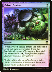 Prized Statue\nCommander Legends: Battle for Baldur's Gate\nSingle\nMagic The Gathering