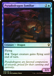 Pseudodragon Familiar\nCommander Legends: Battle for Baldur's Gate\nSingle\nMagic The Gathering