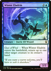 Winter Eladrin\nCommander Legends: Battle for Baldur's Gate\nSingle\nMagic The Gathering
