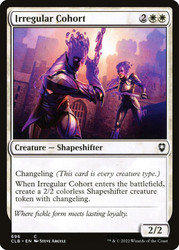 Irregular Cohort\nCommander Legends: Battle for Baldur's Gate\nSingle\nMagic The Gathering