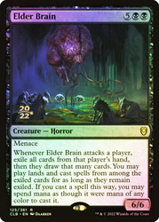 Elder Brain (Prerelease) (Commander Legends: Battle for Baldur's Gate)\nPromo: Date Stamped\nSingle\nMagic The Gathering