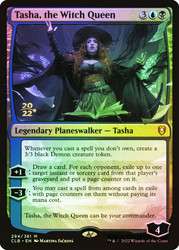 Tasha, the Witch Queen (Prerelease) (Commander Legends: Battle for Baldur's Gate)\nPromo: Date Stamped\nSingle\nMagic The Gathering