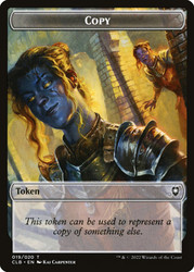 {Copy Token}\nCommander Legends: Battle for Baldur's Gate\nSingle\nMagic The Gathering