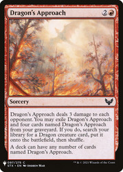 Dragon's Approach\nMystery Booster / The List\nSingle\nMagic The Gathering