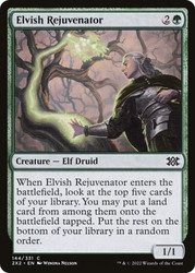 Elvish Rejuvenator
Double Masters 2022
Single
Magic: The Gathering