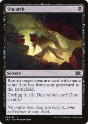 Unearth
Double Masters 2022
Single
Magic: The Gathering
