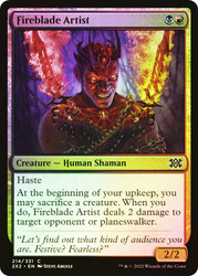 Fireblade Artist
Double Masters 2022
Single
Magic: The Gathering
