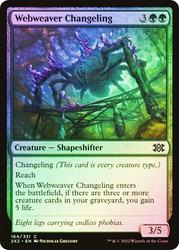 Webweaver Changeling
Double Masters 2022
Single
Magic: The Gathering