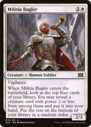 Militia Bugler
Double Masters 2022
Single
Magic: The Gathering