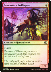 Monastery Swiftspear
Double Masters 2022
Single
Magic: The Gathering