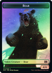 {Bear Token} // {Vampire Token}\nDouble Masters 2022\nSingle\nMagic The Gathering