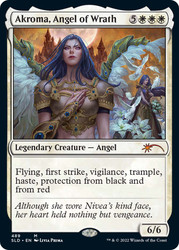 Akroma, Angel of Wrath (Secret Lair)\nPromo: General\nSingle\nMagic The Gathering