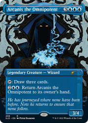 Arcanis the Omnipotent (Secret Lair) (Borderless)\nPromo: General\nSingle\nMagic The Gathering