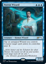 Patron Wizard (Secret Lair)\nPromo: General\nSingle\nMagic The Gathering