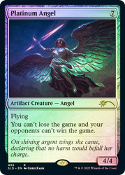 Platinum Angel (Secret Lair)\nPromo: General\nSingle\nMagic The Gathering