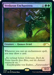 Verduran Enchantress (Secret Lair)\nPromo: General\nSingle\nMagic The Gathering