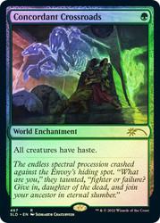 Concordant Crossroads (Secret Lair)\nPromo: General\nSingle\nMagic The Gathering