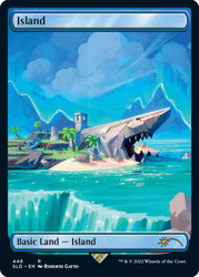 Island (Secret Lair) (#449) (Full Art)\nPromo: General\nSingle\nMagic The Gathering