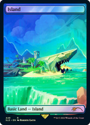 Island (Secret Lair) (#449) (Full Art)\nPromo: General\nSingle\nMagic The Gathering