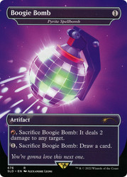 Pyrite Spellbomb (Boogie Bomb) (Secret Lair) (Fortnite) (Borderless)\nPromo: General\nSingle\nMagic The Gathering