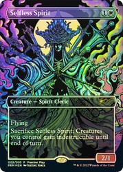 Selfless Spirit (Premier Play) (Borderless)\nPromo: General\nSingle\nMagic The Gathering