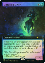 Diffusion Sliver (Secret Lair) (Extended Art)\nPromo: General\nSingle\nMagic The Gathering