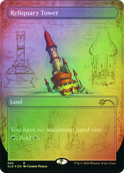 Reliquary Tower (Secret Lair) (#695) (Borderless)\nPromo: General\nSingle\nMagic The Gathering
