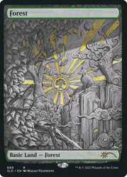 Forest (Secret Lair) (#690) (Full Art)\nPromo: General\nSingle\nMagic The Gathering