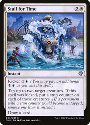 Stall for Time\nDominaria United\nSingle\nMagic The Gathering
