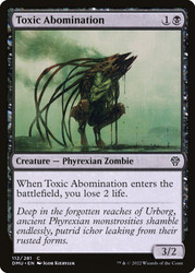 Toxic Abomination\nDominaria United\nSingle\nMagic The Gathering