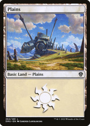 Plains (#262)\nDominaria United\nSingle\nMagic The Gathering