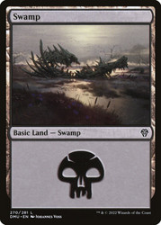Swamp (#270)\nDominaria United\nSingle\nMagic The Gathering