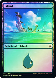 Island (#267)\nDominaria United\nSingle\nMagic The Gathering
