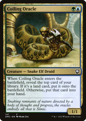 Coiling Oracle\nDominaria United Commander\nSingle\nMagic The Gathering