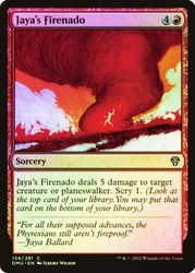 Jaya's Firenado
Dominaria United
Single
Magic: The Gathering