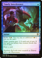 Timely Interference
Dominaria United
Single
Magic: The Gathering