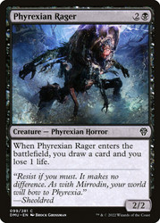 Phyrexian Rager\nDominaria United\nSingle\nMagic The Gathering