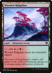 Wooded Ridgeline\nDominaria United\nSingle\nMagic The Gathering