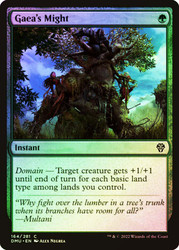 Gaea's Might
Dominaria United
Single
Magic: The Gathering