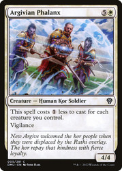 Argivian Phalanx\nDominaria United\nSingle\nMagic The Gathering