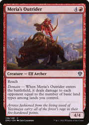 Meria's Outrider\nDominaria United\nSingle\nMagic The Gathering