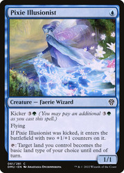Pixie Illusionist\nDominaria United\nSingle\nMagic The Gathering