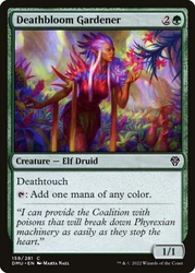 Deathbloom Gardener\nDominaria United\nSingle\nMagic The Gathering