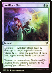 Artillery Blast
Dominaria United
Single
Magic: The Gathering