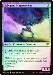 Salvaged Manaworker
Dominaria United
Single
Magic: The Gathering