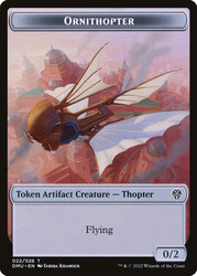 {Ornithopter Token}\nDominaria United\nSingle\nMagic The Gathering