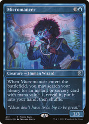 Micromancer (Promo Pack) (Dominaria United)
Promo
Single
Magic: The Gathering